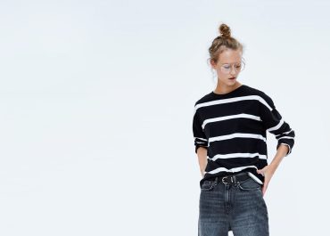 Jeans ZW premium bootcut cropped victory black