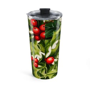 Holly Berry 20oz Stainless Steel Travel Mug/Tumbler