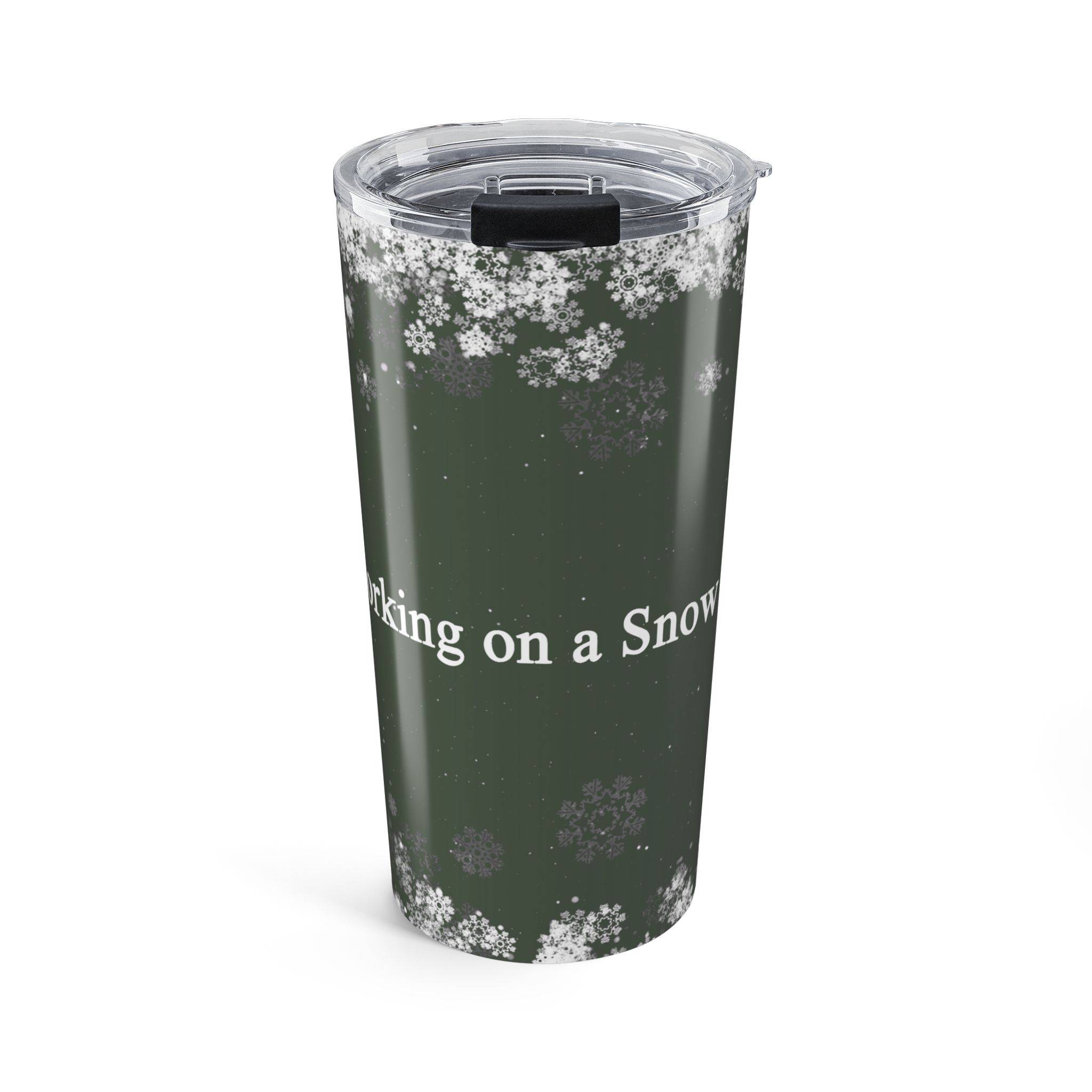 I'm Working On a Snow Delay 20oz Tumbler/Travel Mug