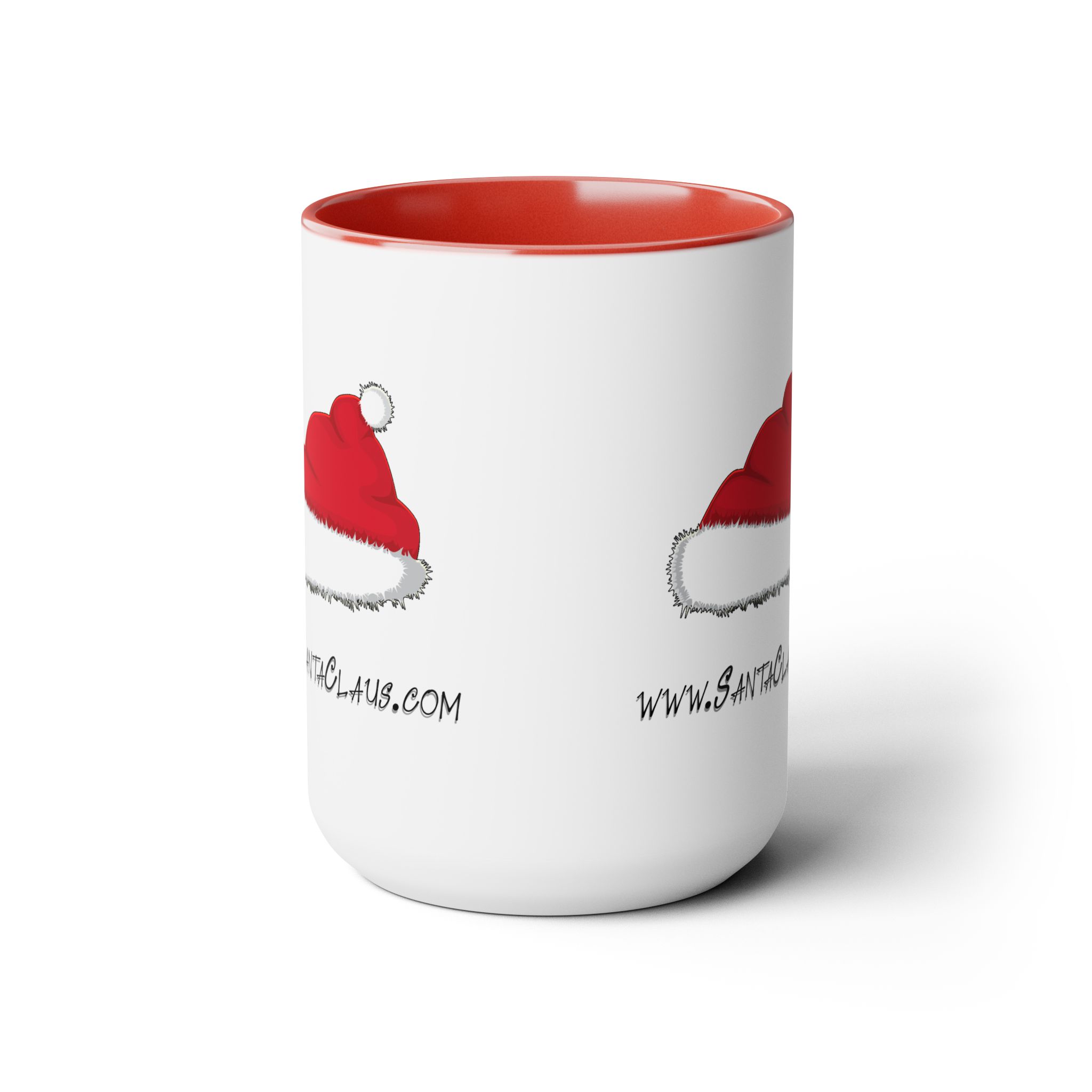 www.SantaClaus.com Ceramic 15oz Coffee Mug