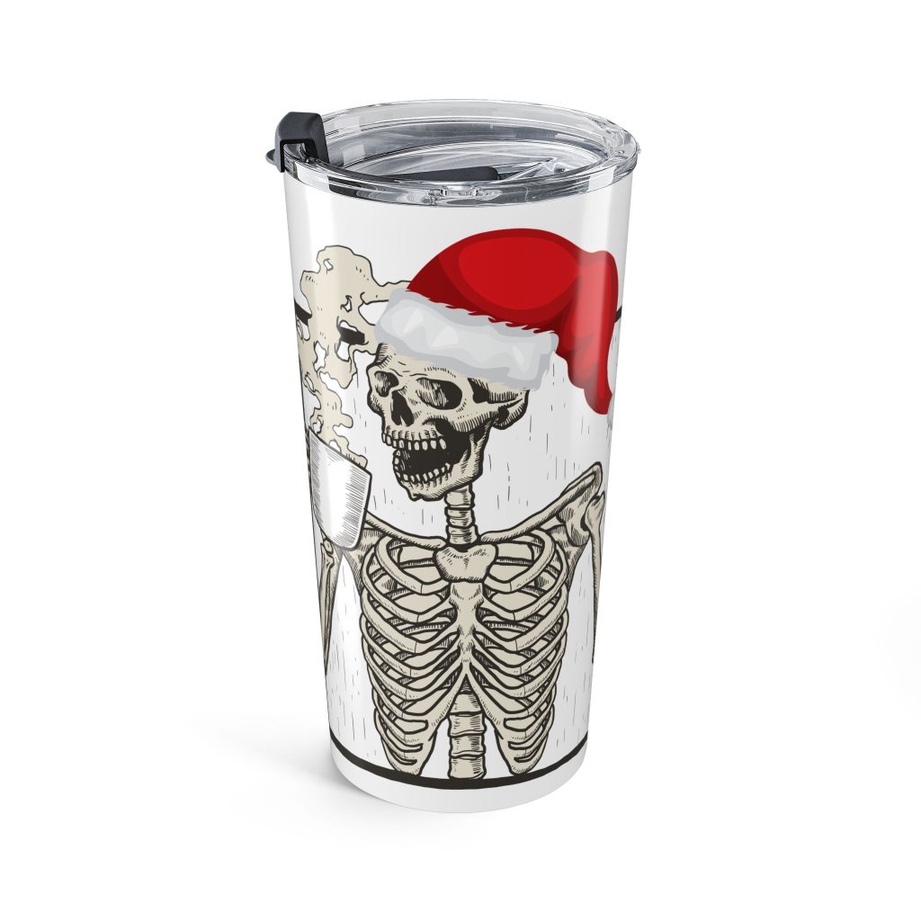 Skeleton Santa 20oz Tumbler