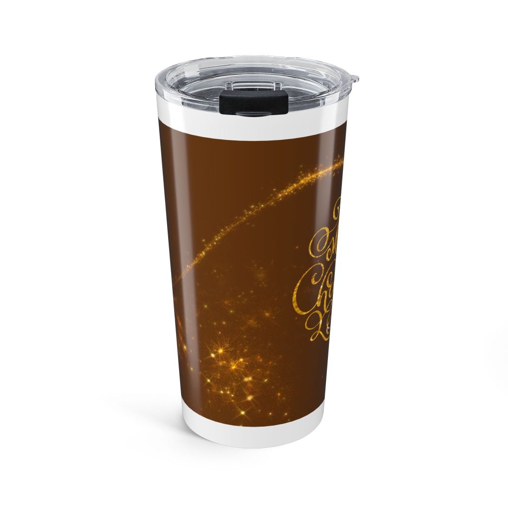 Merry Christmas Sparkle 20oz Tumbler/Travel Mug
