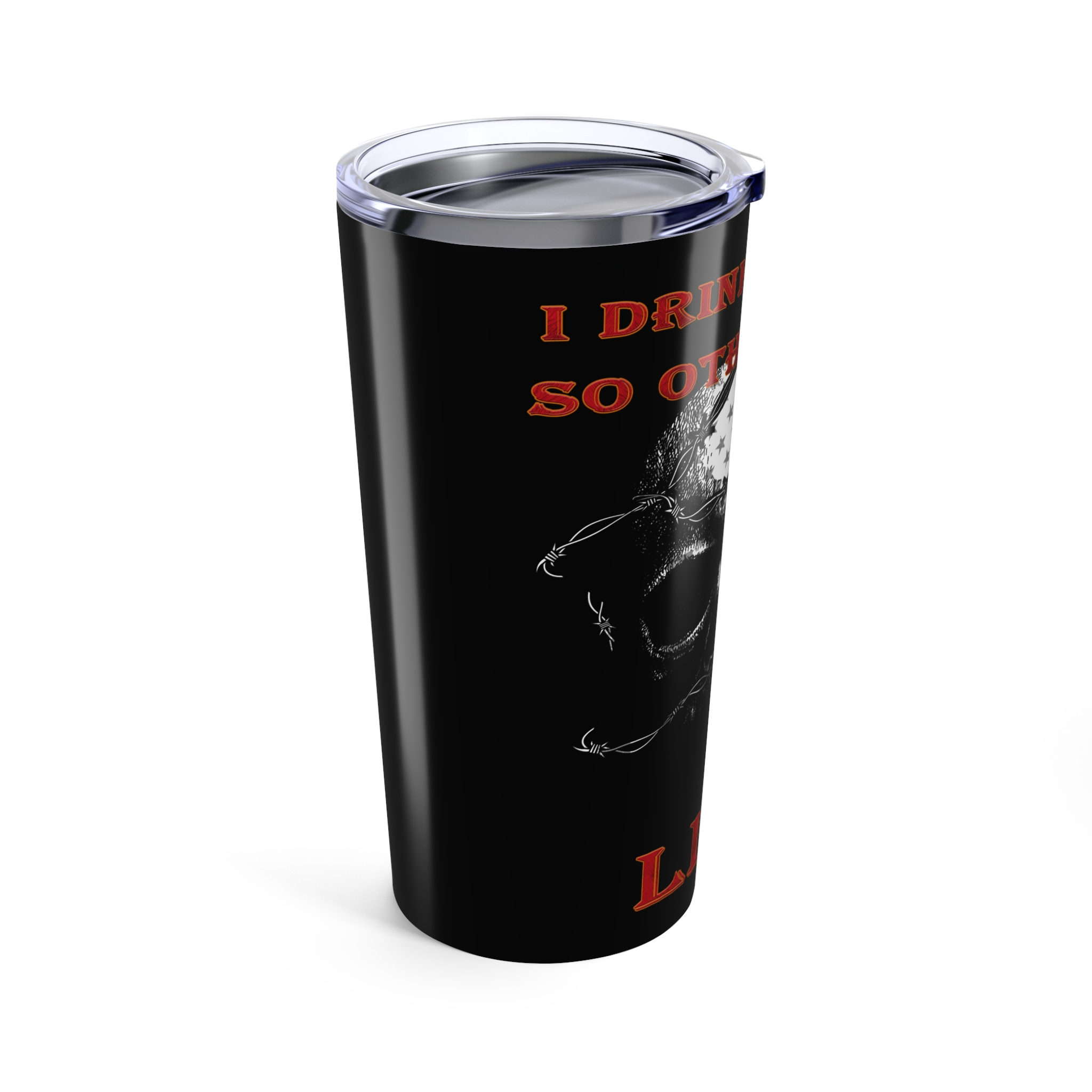 I Drink Coffee So Others May Live 20ozTumbler/Travel Mug - Image 3